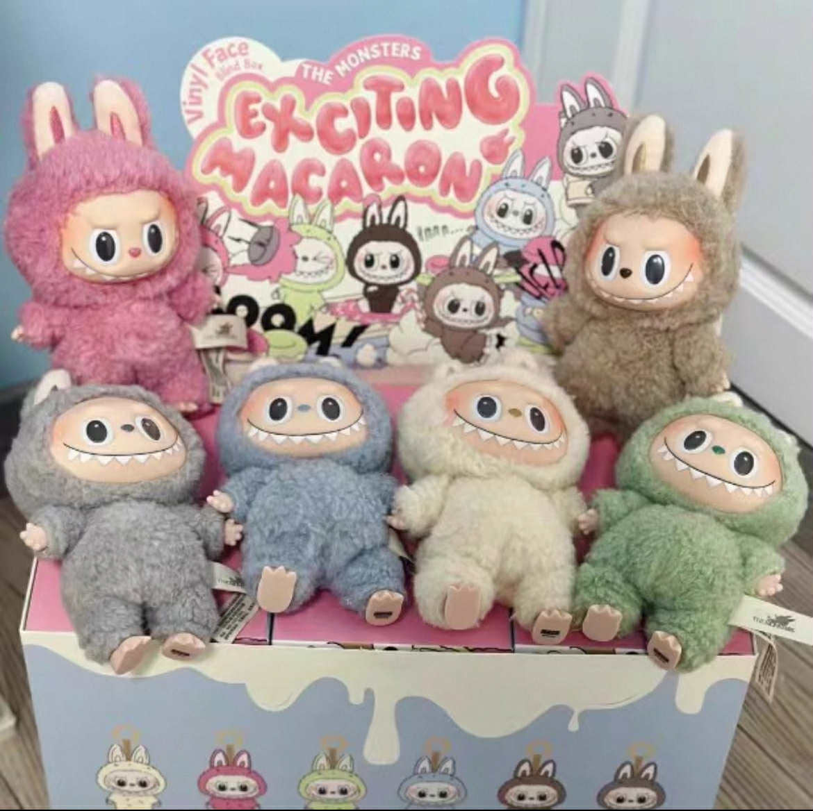 POP MART LABUBU EXCITING MACARON SEALED BLIND ( 6x BOX SET )
